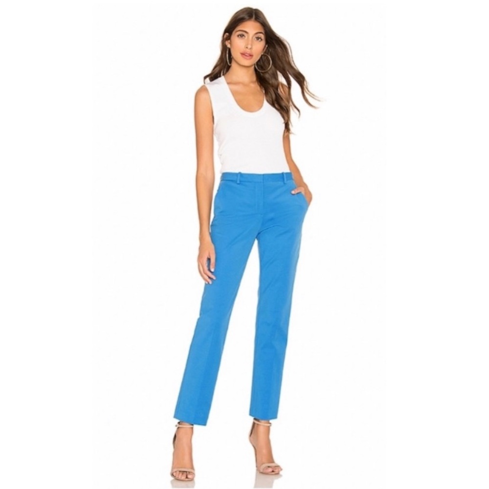 THEORY Tailored Trousers in Light Lapis Sz 00